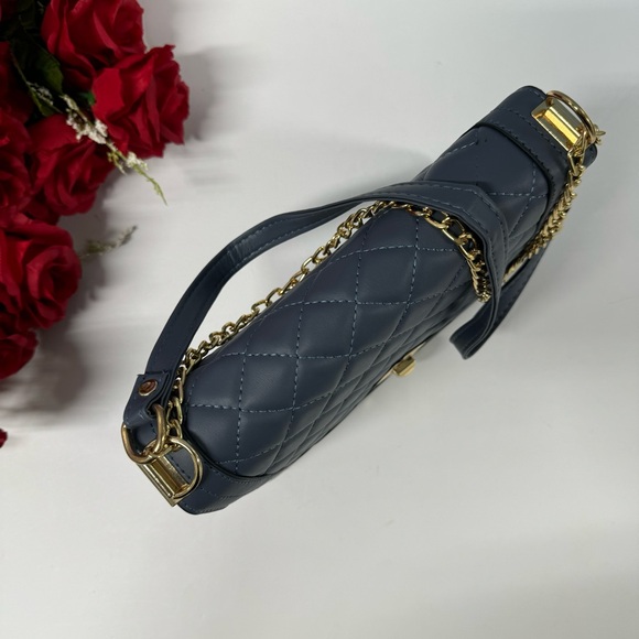 SUPER SALE QUILTED FLAP BAG SLATE BLUE - Picture 4 of 10